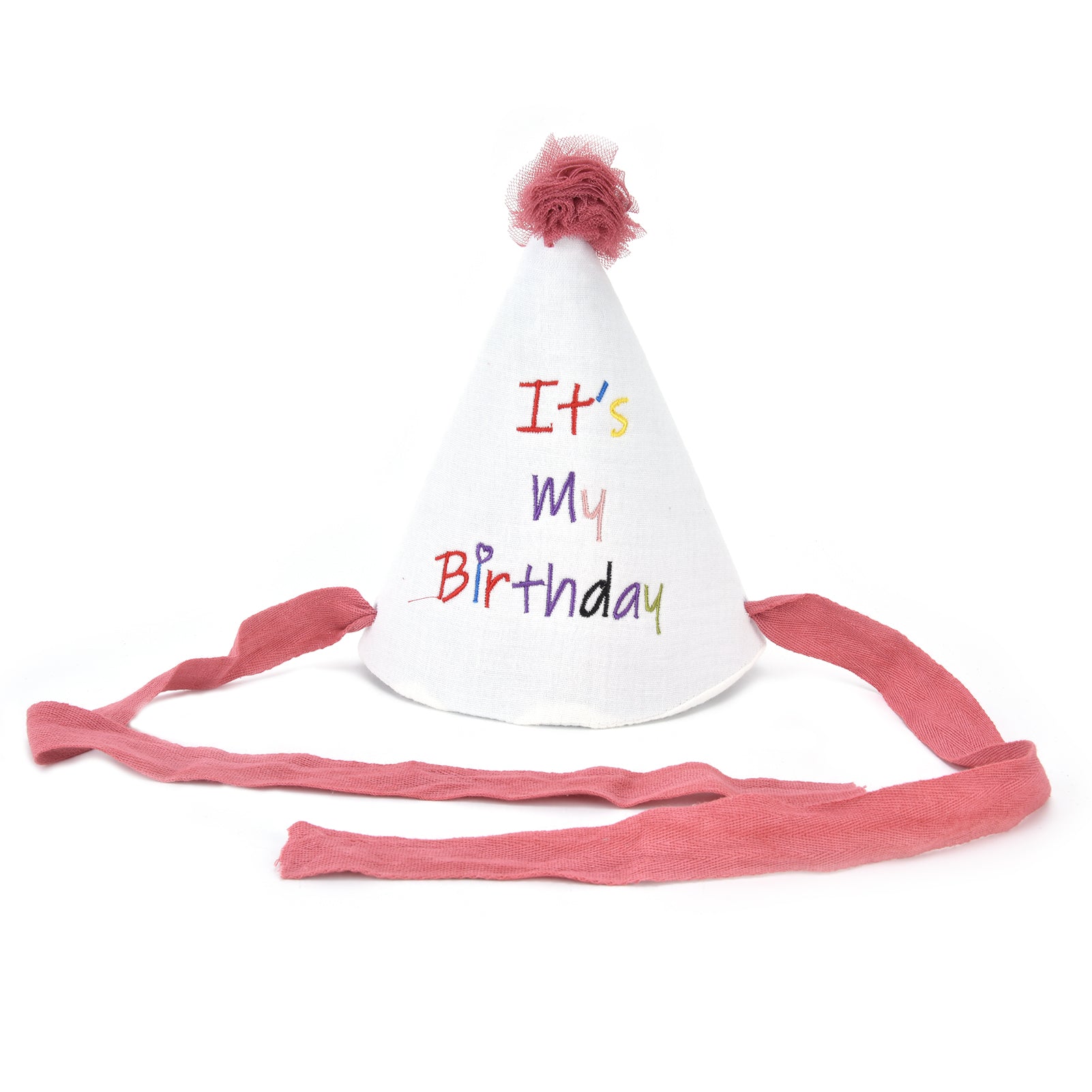 Birthday Party Hat Fancy Dress Birthday Party Decoration Ornament Hat Costume AccessoryPink