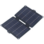 Solar Panel 8W 5V 0‑2A Dual USB Output Portable Folding Solar Charging Panel for Outdoor