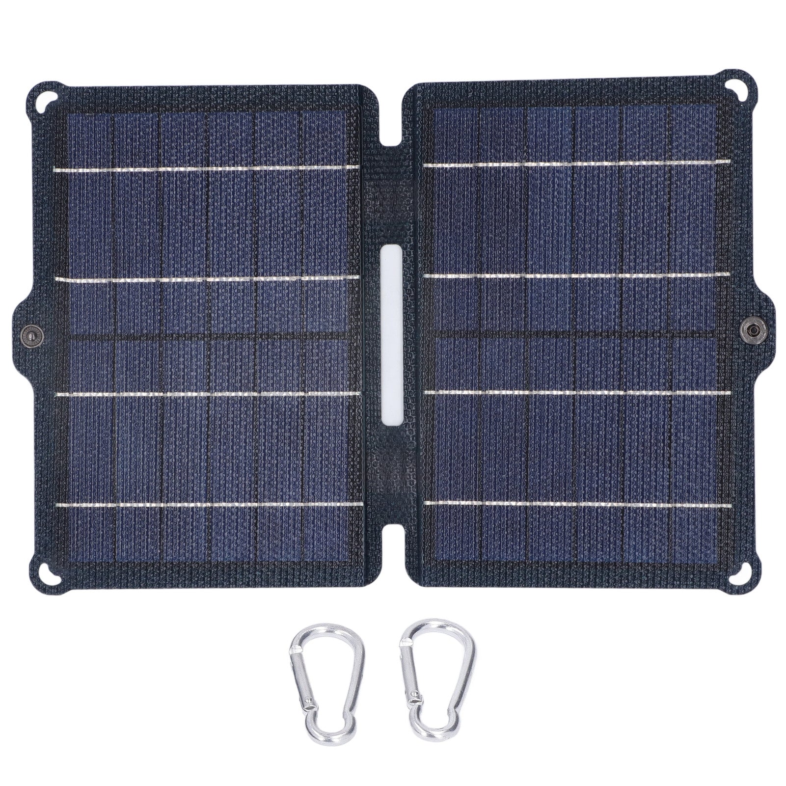 Solar Panel 8W 5V 0‑2A Dual USB Output Portable Folding Solar Charging Panel for Outdoor