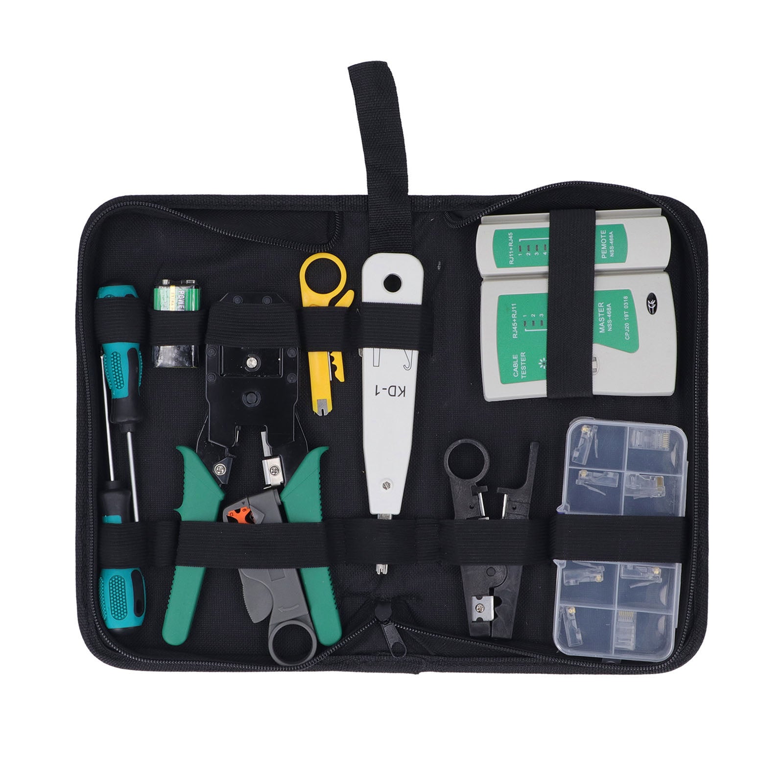 Network Cable Pliers Tester 3 Use Household Maintenance Kit Combination Set Hardware