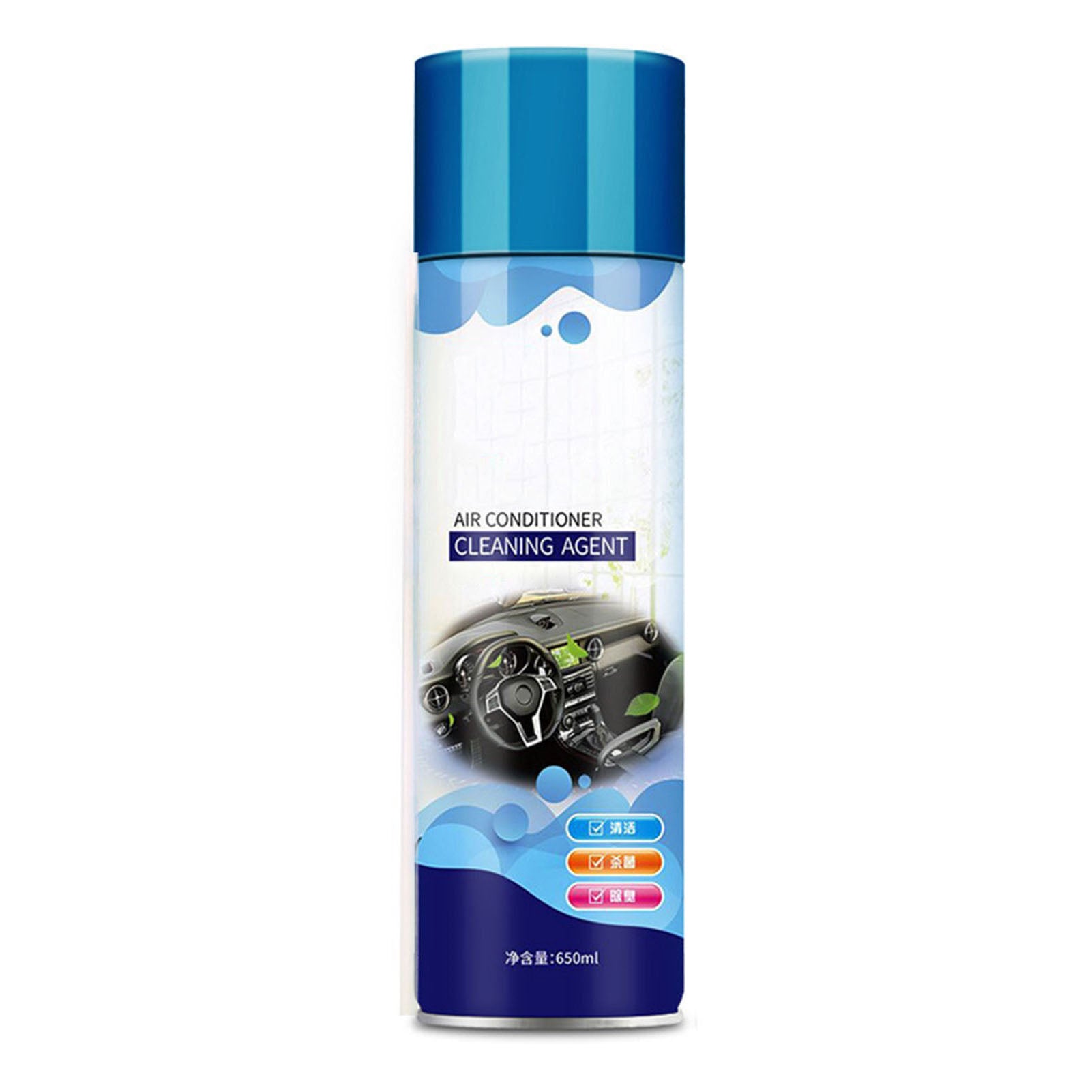Air Conditioner Cleaning Agent Multifunction Anti Stain Car Interior Foam Cleaner Odor Removal