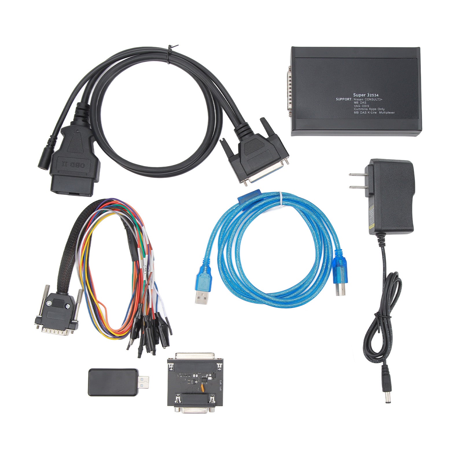 for FLASH ECU Chip Tuning Tool with Dongle 67 IN 1 Support OBD PCM Boot BENCH High Accuracy