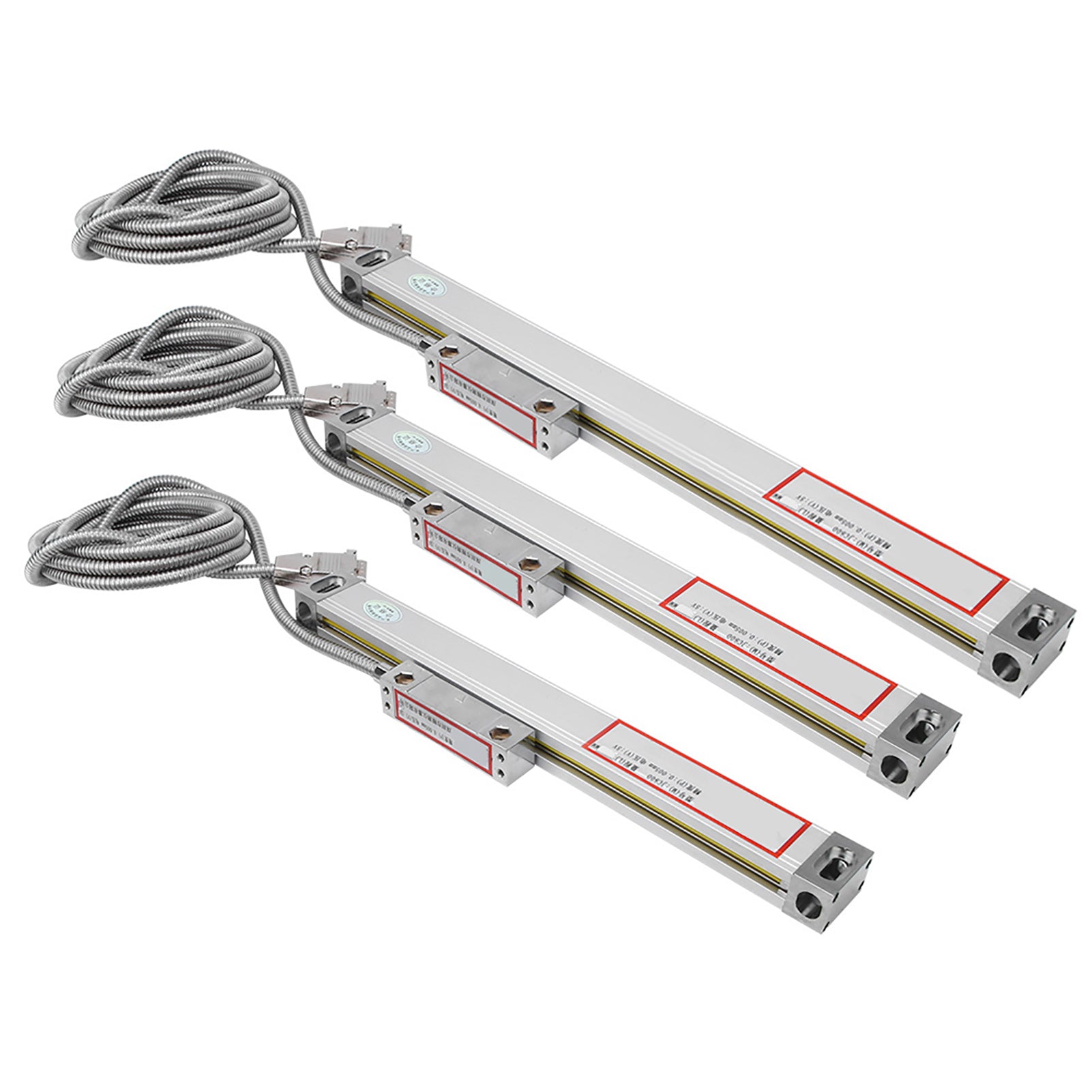 1 Set 2AE/3AE Linear Scale Aluminum Alloy for JCS900-2AE/JCS900-3AE Digital Display 0-50mm 0-350mm 0-550mm