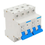 2P Interlock Circuit Breaker 4500A Breaking Capacity Dual Power Interlock Air Switch Transfer Switch 400V 63A