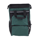 Tool Bag Backpack Canvas Wear Resistant Large Capacity Multi Compartments Portable Tool Backpack for Electrician 48cm / 18.9in Height