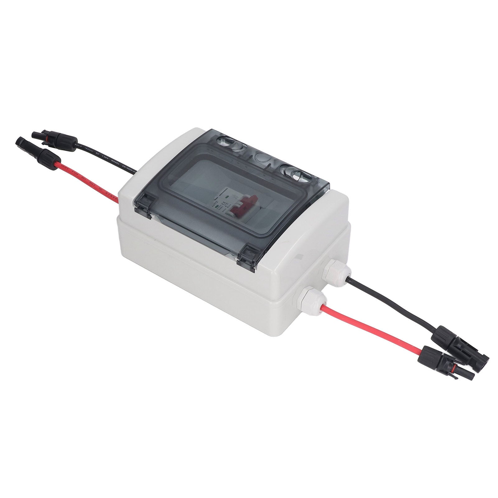 DC Circuit Breaker Overload Protection PV Solar Disconnect Switch with IP65 Waterproof Box 500V 16A