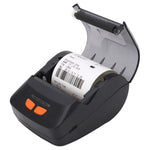 Bluetooth Thermal Printer with Label Paper Portable POS Barcode Printer Black White Printing Output