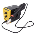Air Gun Soldering Station LED Tube Display Air Flow Temperature Adjustable Soldering Iron Station