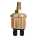 Diesel Generator Oil Pressure Sensor 1/8NPT Gold Matte Double Head Oil Pressure Sensor for VDO 0‑10Bar
