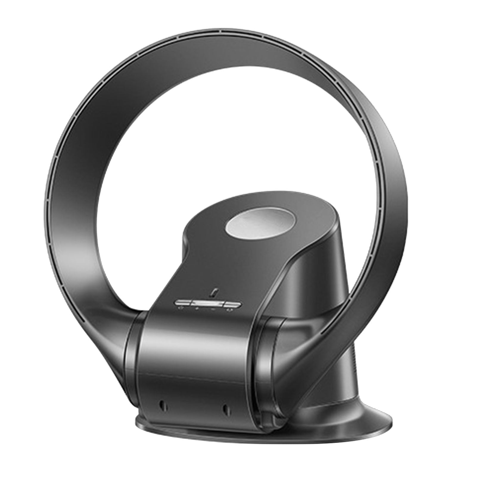 Bladeless Fan 9 Speed Wide Angle Wall Mount Small Desk Fan with Remote Control