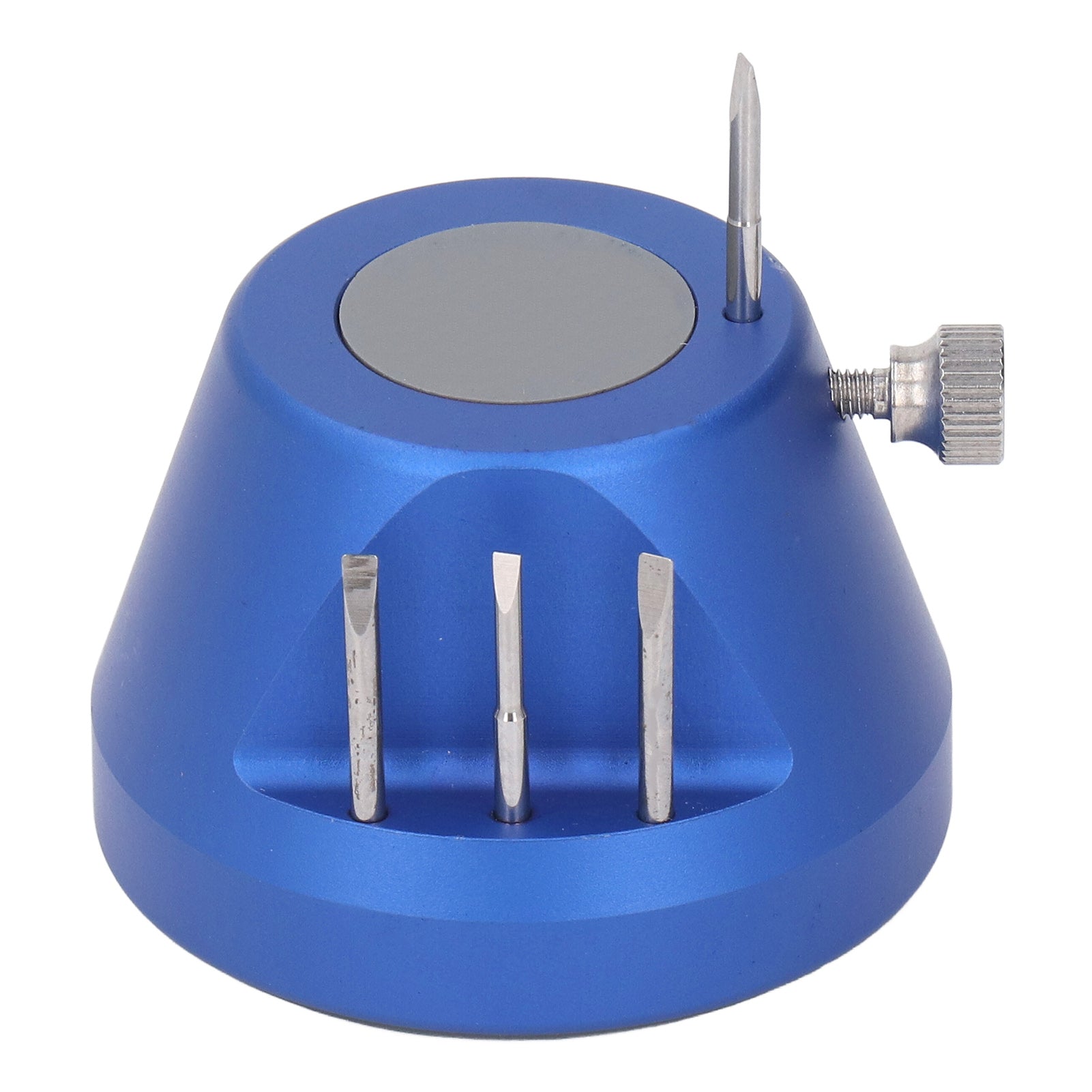 Watch Repair Tool Adjustable Alloy Steel Watch Band Strap Bracelet Link Remover with 4 Pins Blue