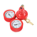 Propane Tank Gauge Clear Accurate Dial Thickened Anti Slip Knob Aluminum Alloy Gas Pressure Regulator