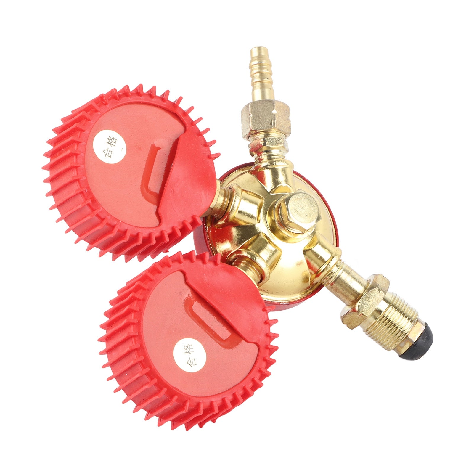 Propane Tank Gauge Clear Accurate Dial Thickened Anti Slip Knob Aluminum Alloy Gas Pressure Regulator