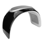 LED Light Photodynamic Machine Skin Rejuvenation 7 Color Moisturizing Spray Photon Machine 100‑240V Black UK Plug