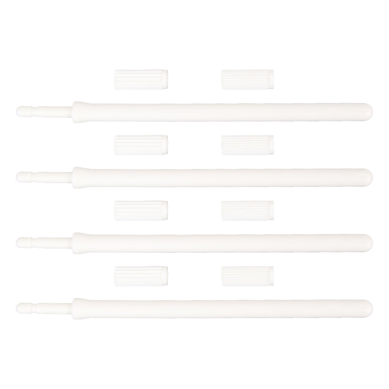 4 Sets Leather Edge Dye Pen with 8 Interchangeable Heads Leather Edge Painting Tool for Leather Craft DIY Working