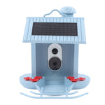 Solar Bird Feeder Camera Motion Detection Auto Catch AI Waterproof Bird Watching Camera for Garden Patio