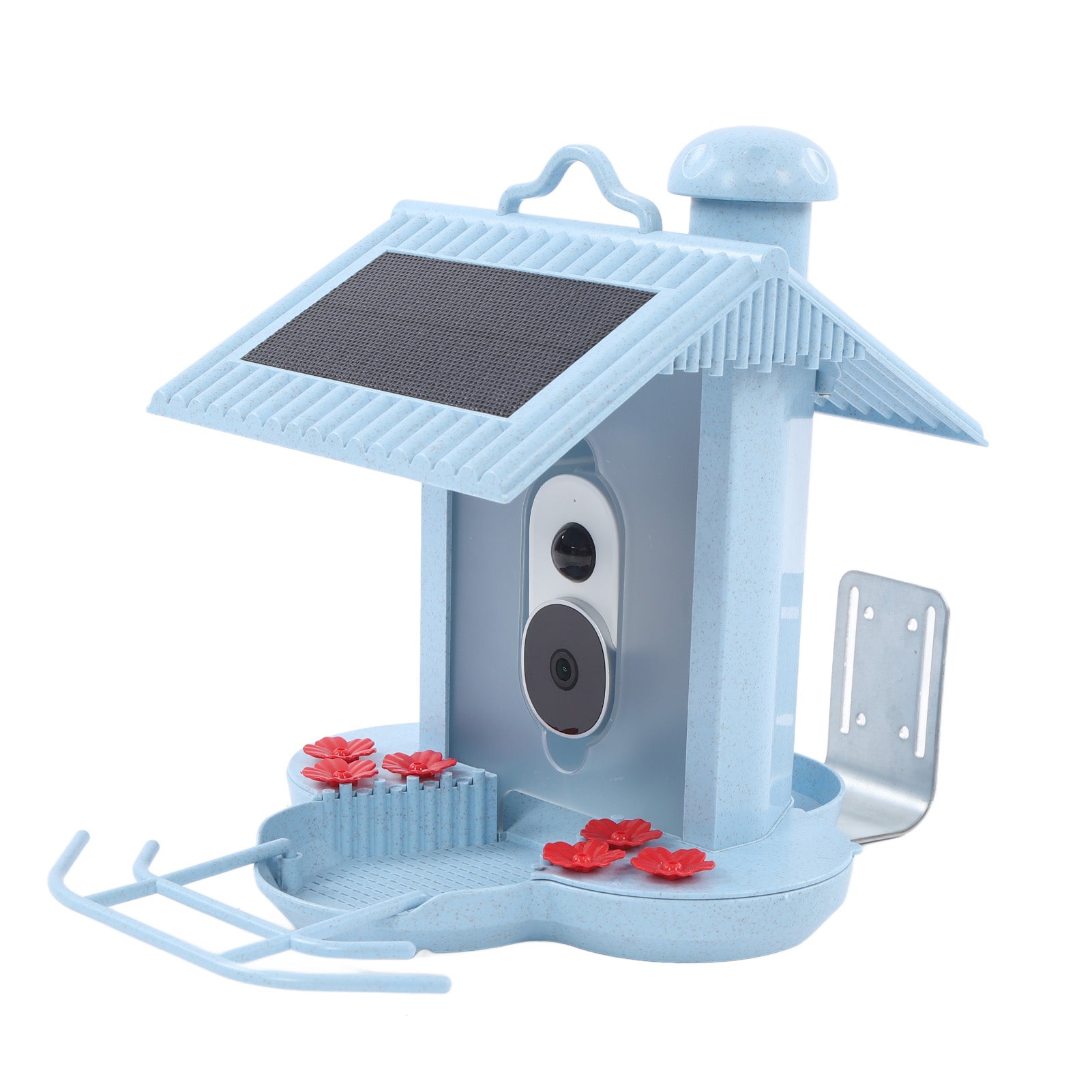 Solar Bird Feeder Camera Motion Detection Auto Catch AI Waterproof Bird Watching Camera for Garden Patio