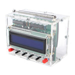 DIY FM Radio 87 To 108MHz LCD Display Digital Radio Receiver with LED Flashing Light for Education Project Pre Assembled