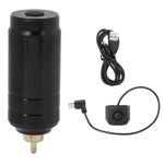 RCA Wireless Tattoo Power Supply Aluminum Alloy Matte 1600mAh USB Tattoo Machine Battery Black