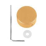 Pedal Footswitch Topper Aluminum Electric Guitar Spike Protection Effect Pedal Foot Nail Cap Gold