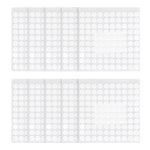 10 Sheet Foam Round Dots Adhesive 1000Pcs White Craft Foam Double Sided Tape 10mm Diameter