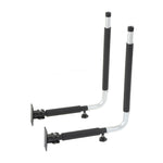 Kayak Storage Rack 40kg Load Bearing Aluminum Alloy Telescopic Surfboard Wall Hanger for Toolbox Roof Box