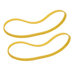 2 Pcs Band Saw Tire Yellow Anti Slip Noise Reduction Rubber Woodworking Bandsaw Wheel for 9 Inch