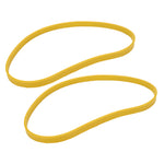 2 Pcs Band Saw Tire Yellow Anti Slip Noise Reduction Rubber Woodworking Bandsaw Wheel for 9 Inch