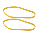 2 Pcs Band Saw Tire Yellow Anti Slip Noise Reduction Rubber Woodworking Bandsaw Wheel for 9 Inch