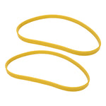 2 Pcs Band Saw Tire Yellow Anti Slip Noise Reduction Rubber Woodworking Bandsaw Wheel for 9 Inch