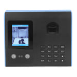 Attendance Machine Biometric Face Fingerprint Password Check In Machine Time Clock 100‑240V for Office EU Plug