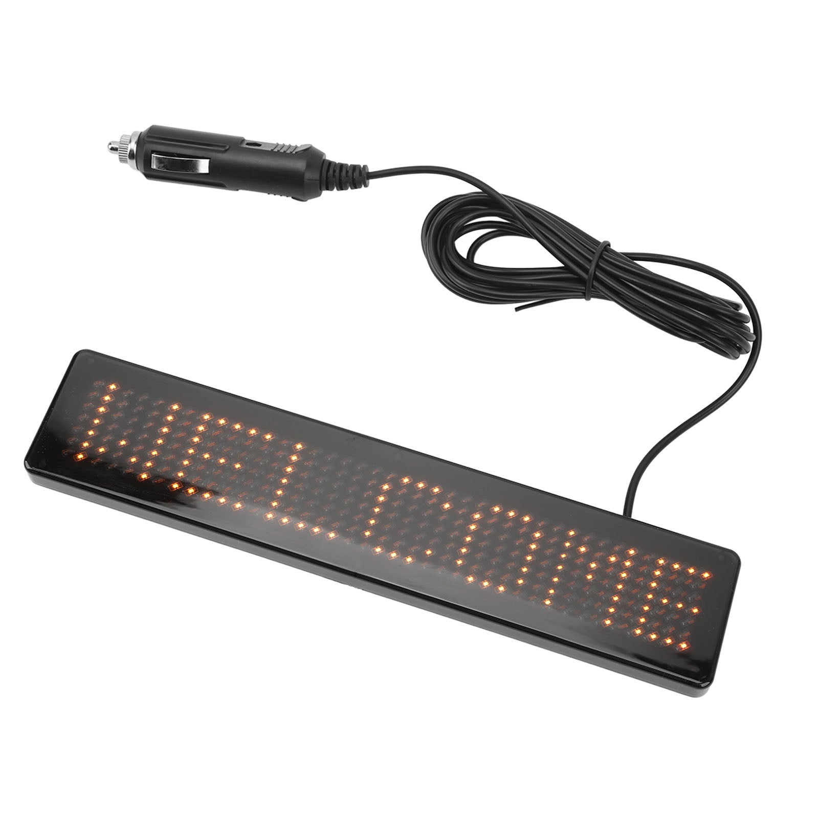 LED Matrix Panel Remote Control Programmable Scrolling LED Sign for Store Car Bar Hotel Z741Y Yellow