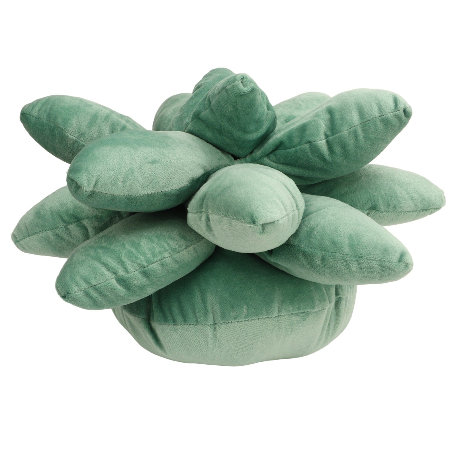 Succulents Pillow Simulated Succulent Throw Pillow Cute Plant Shaped Stuffed Plush Toy Home Decoration 17.7in Dark Green