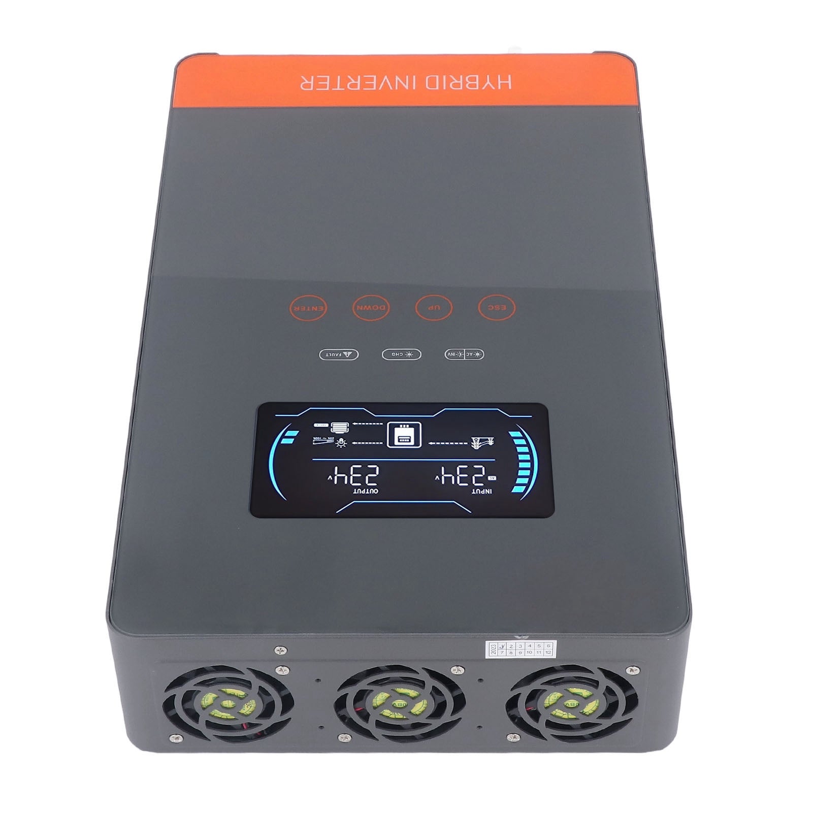 4500W Hybrid Solar Inverter 4 Charging Modes Pure Sine Wave Inverter with 150A MPPT Controller 24V