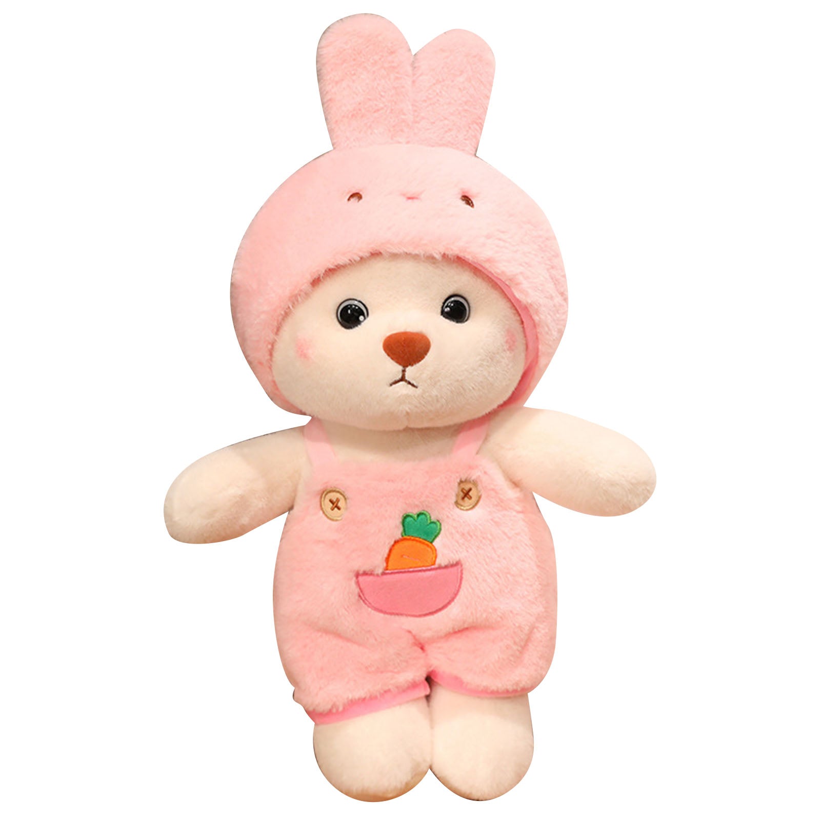 Cartoon Plush Toy Doll Transformation Children Soothing Doll Adorable Plush Stuffed Animal Soothing Sleeping Toy Bunny