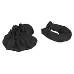 Heatless Bun Hair Styling Kit Cloth Portable Soft Satin Heatless Curler for Sleeping Long Hair Black