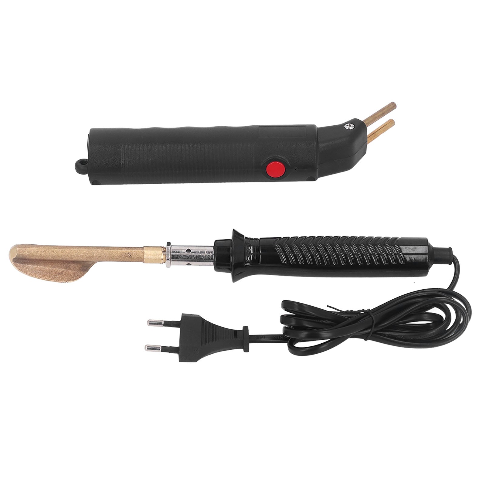 Plastic Welding Machine Kit Automotive Bumper Crack Repair Gun with Iron Hot Stapler Welding Set EU Plug 220V