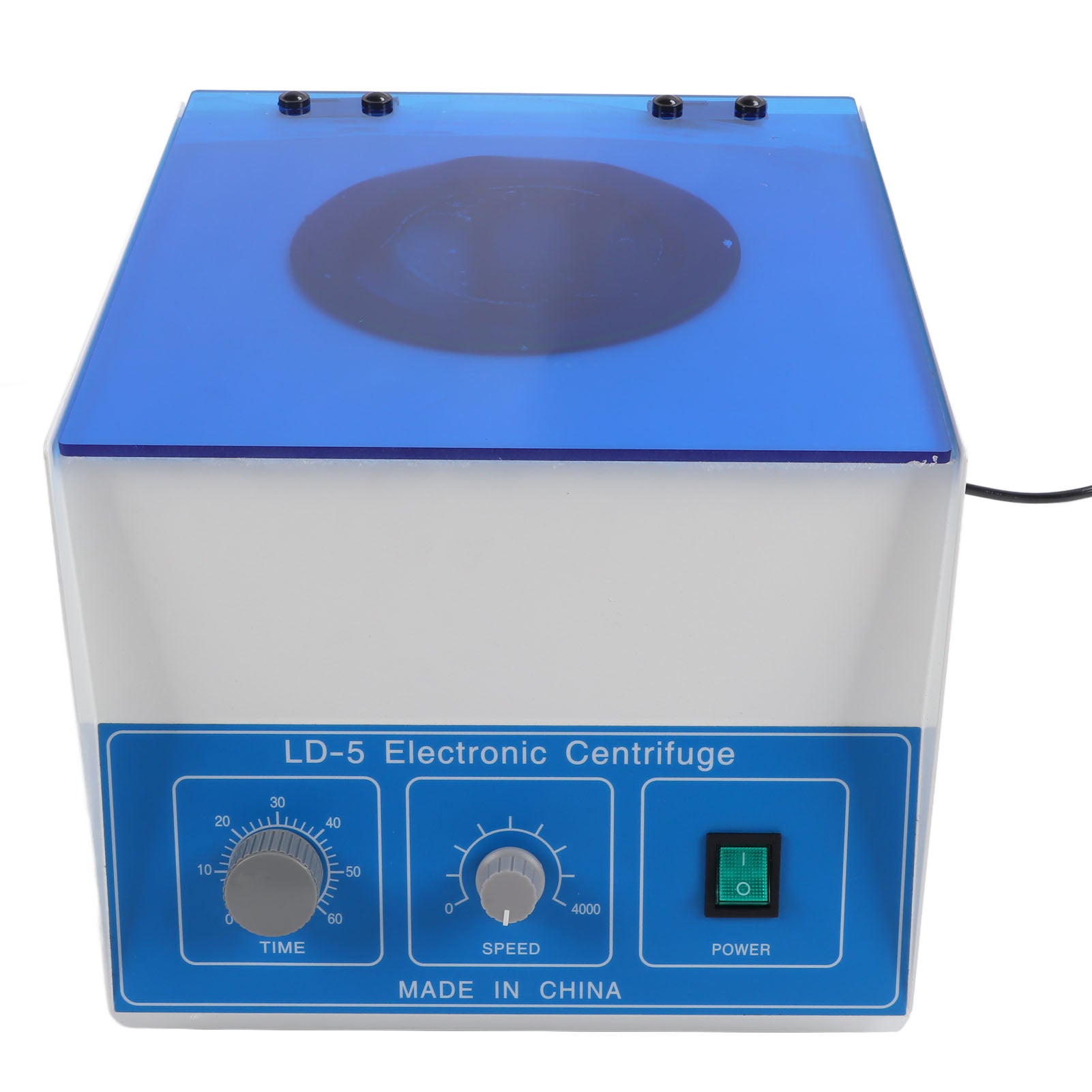 Electric Benchtop Centrifuge 2770xg 4000RPM 50mlx8 Capacity Low Noise Laboratory Centrifuge with Timer Speed Control US Plug 110V