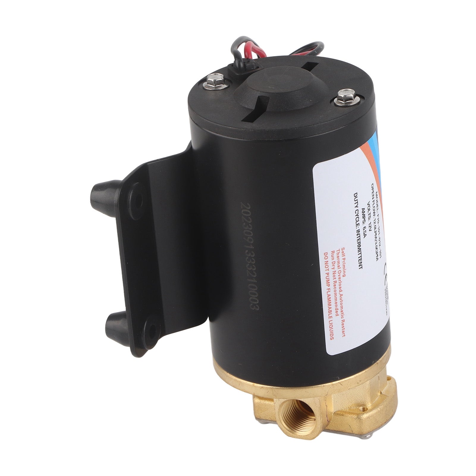 Electric Oil Pump Gear Mini SelfPriming Oil Change Extractor Accessories 12.0L/min 3meter Lift(F70‑101‑012‑101(12V) ) F70‑101‑012‑101(12V)