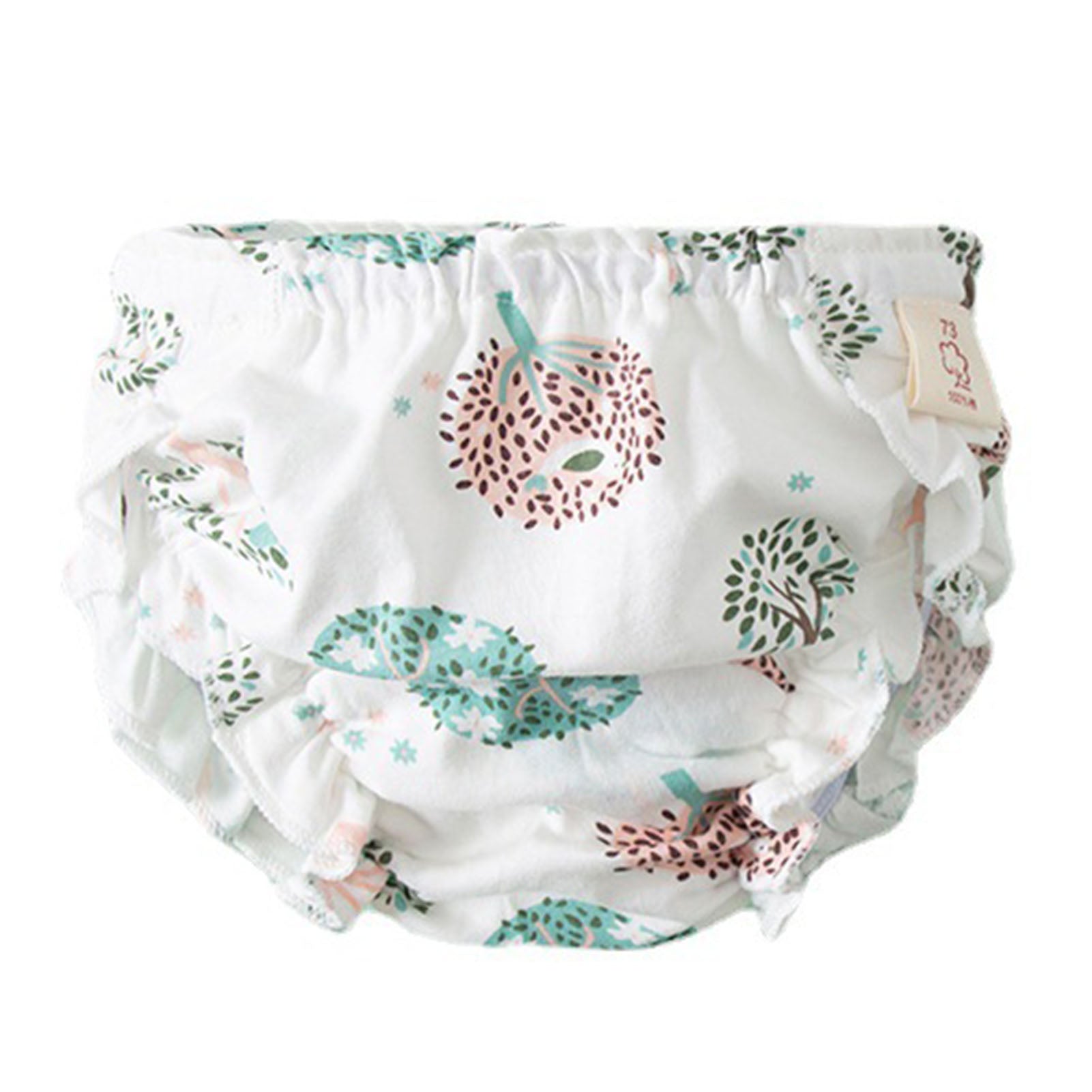 Baby Bloomer for Boys Toddlers Cotton Breathable Adorable Tree Pattern Pants Underwear for Summer S