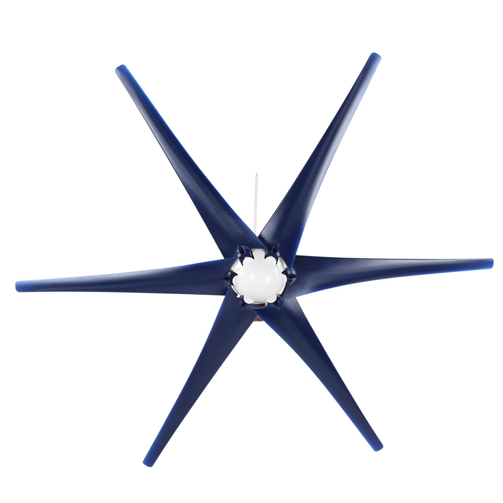 Windmill Turbines Generator Small 6 Blade Wind Industrial Machinery Equipment 800WBlue 12V