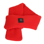 Heated Scarf Intelligent Cold Protection Warm Electric USB Heating Scarf Neck Warmer for Men Women Red