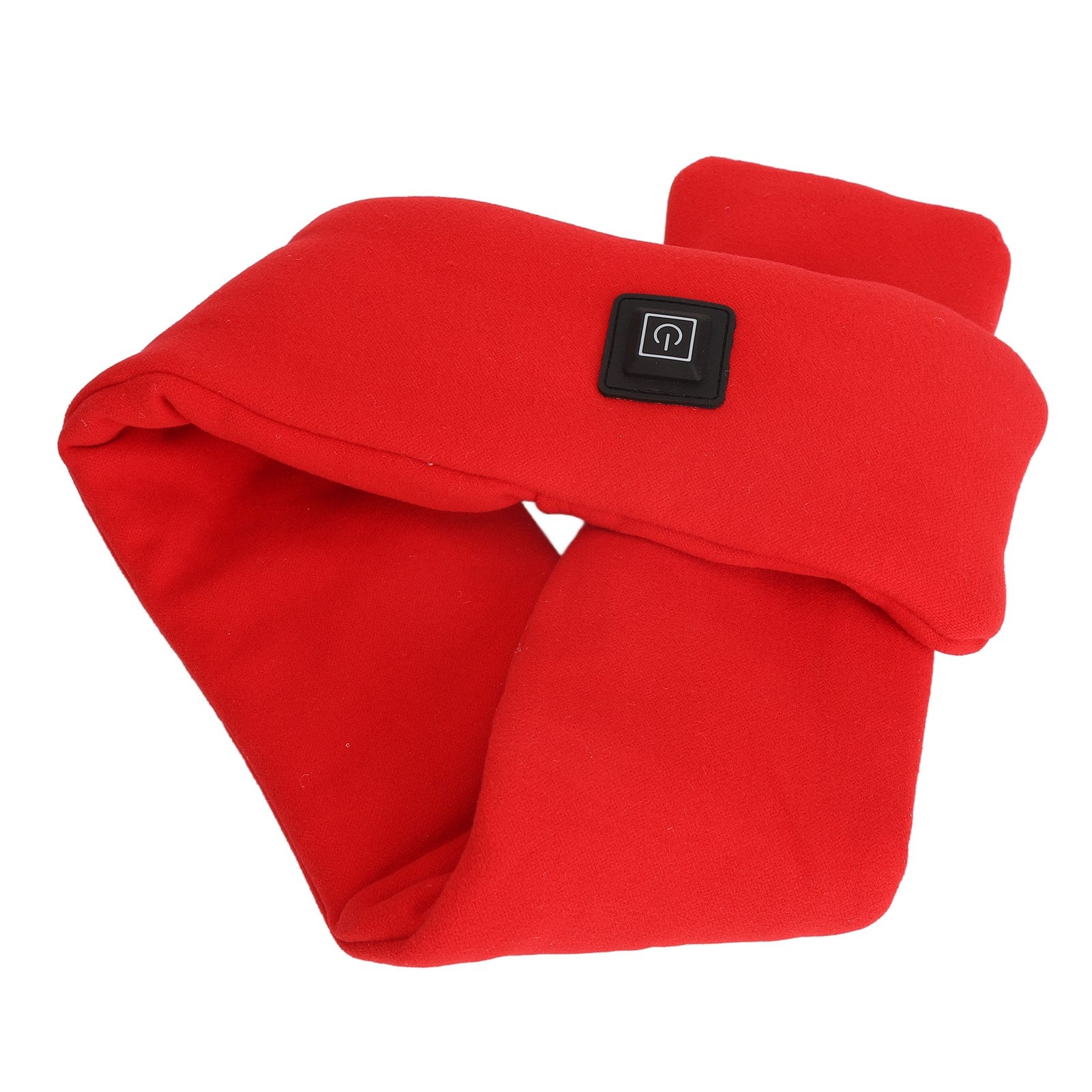 Heated Scarf Intelligent Cold Protection Warm Electric USB Heating Scarf Neck Warmer for Men Women Red