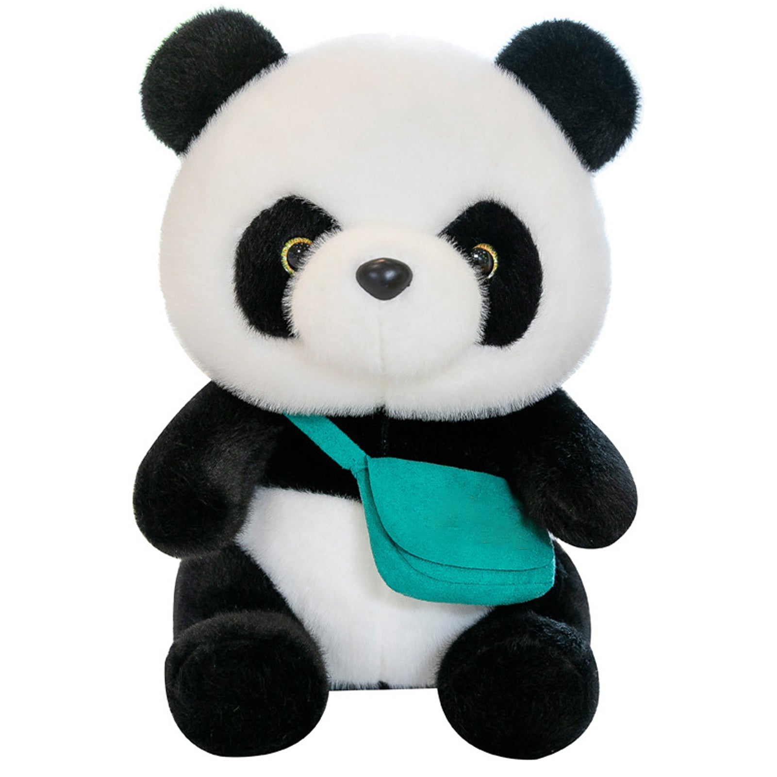 Plush Animal Toy with Shoulder Bag Cute Sleep Companion Vivid Stuffed Animal Toy Pillow