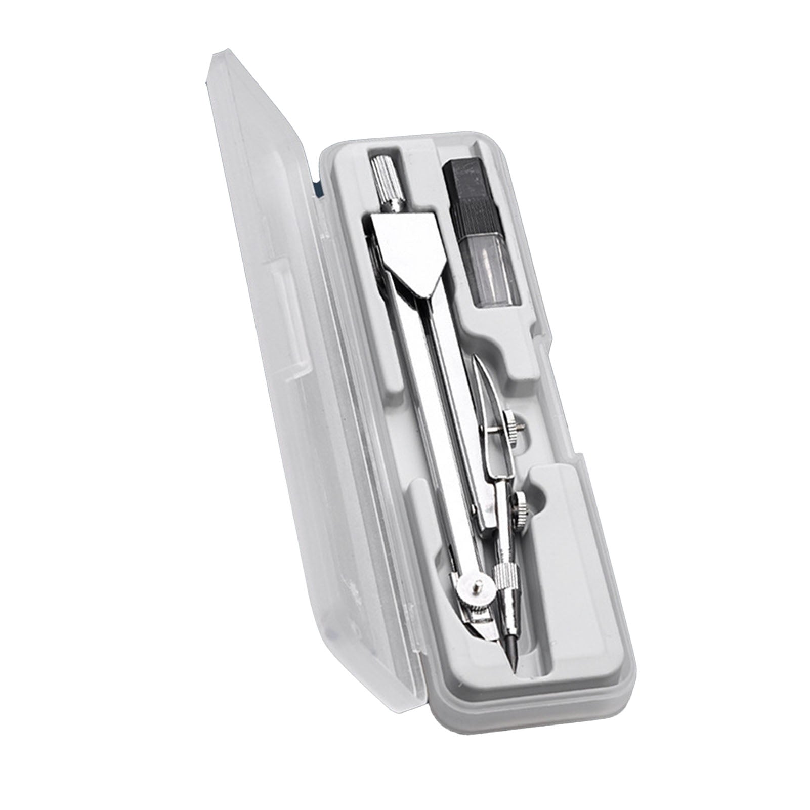 Drawing Compass Metal Compass Drawing Circles Tool Drafting Compass with Replacement Refill for Students