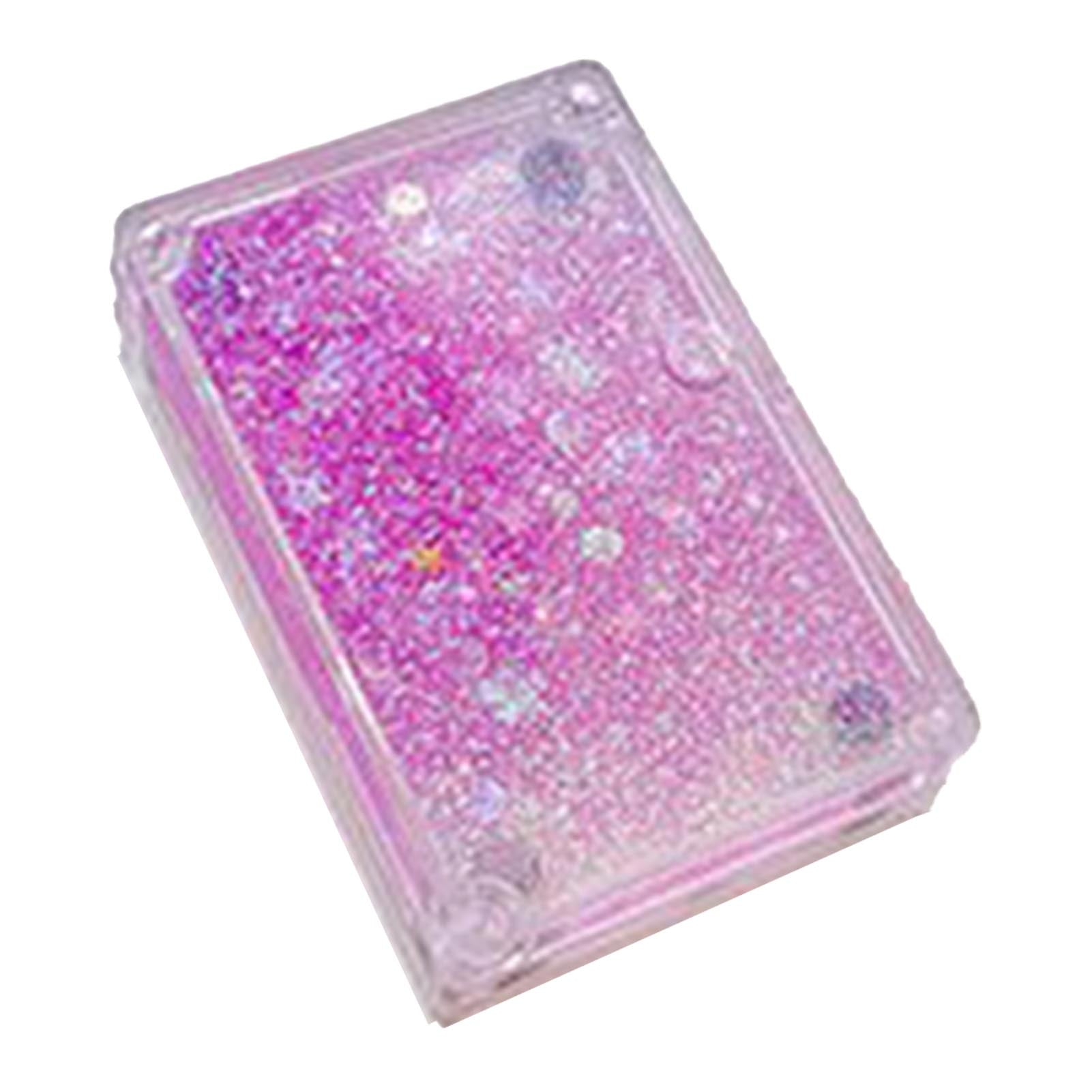 1 Pair Mini Acrylic Photo Frame Magnetic Portable DIY Picture Display Frame for Home Desktop Type 2