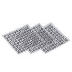 3 Sheets Scanner Positioning Points 3D Scanning Reflective Film Sticker Reference Marking Point 3mm ID 6mm OD