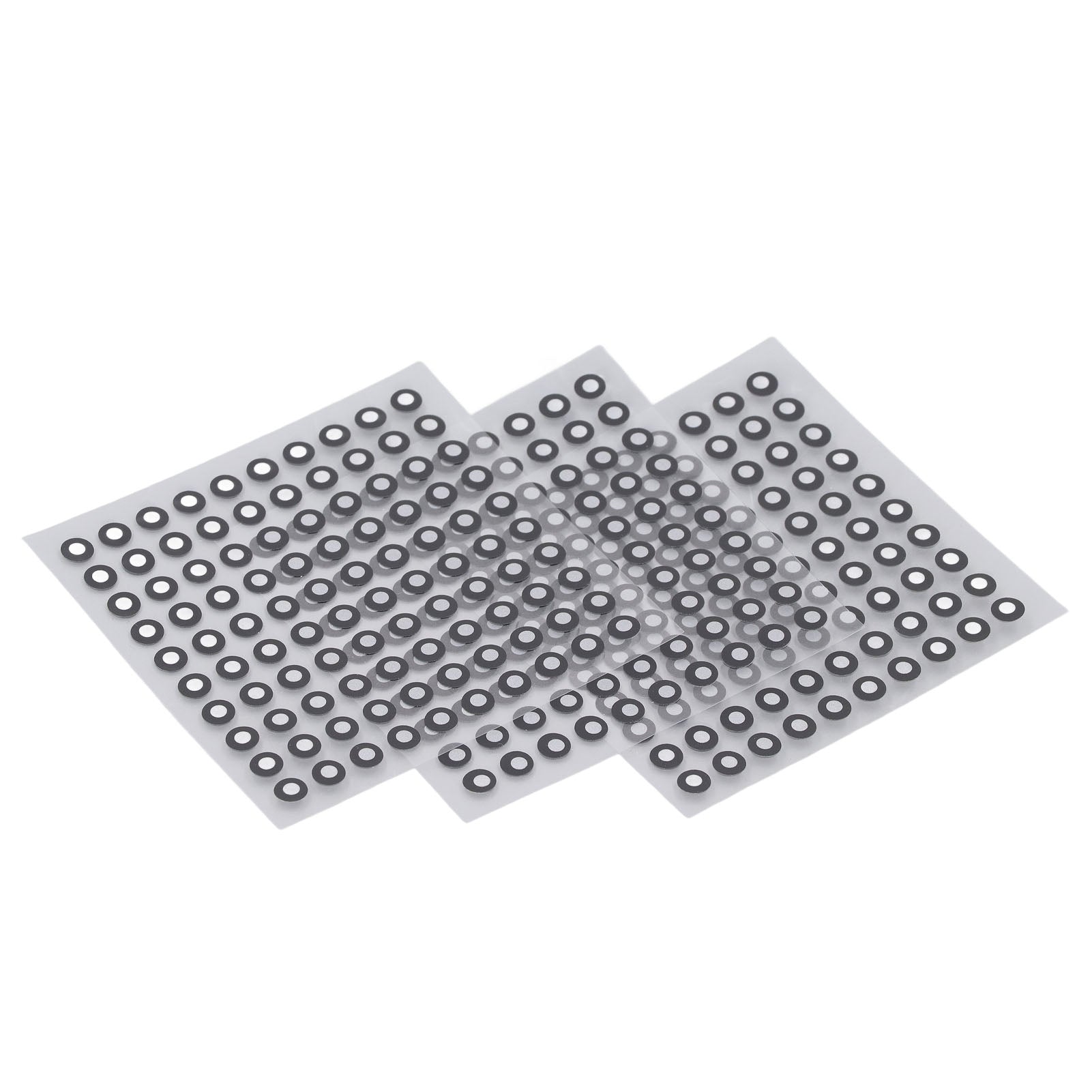 3 Sheets Scanner Positioning Points 3D Scanning Reflective Film Sticker Reference Marking Point 3mm ID 6mm OD