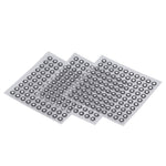 3 Sheets Scanner Positioning Points 3D Scanning Reflective Film Sticker Reference Marking Point 3mm ID 6mm OD