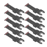 10Pcs Oscillating Saw Blades Metal Wood Plastic Cutting Universal Tool 1.25in 31mm